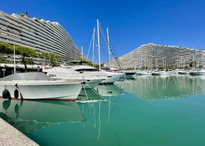 #41 Marina Riviera Bay - Marine Baie Des Anges - Studio Vue Mer Et Port